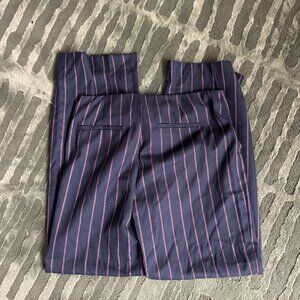 Reformation Pinstripe Pants (Size 4, NWT)